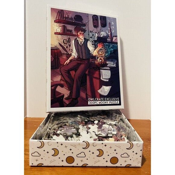 HARRY POTTER Moony Remus Lupin 300 pc JIGSAW PUZZLE Owlcrate Exclusive - Picture 4 of 4